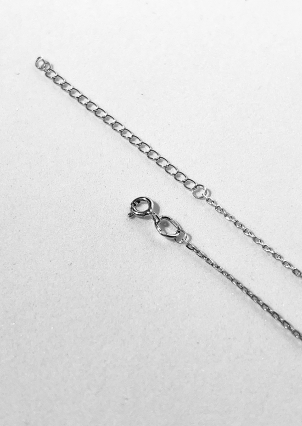 Кольє емаль Срібло 925° (родій) 131140