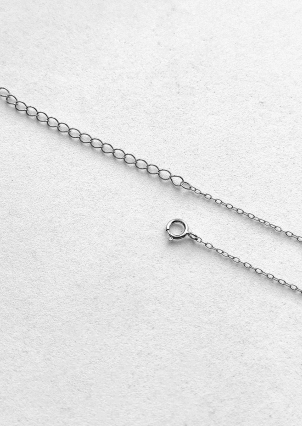 Кольє фіаніт Срібло 925° (родій) APN19PW