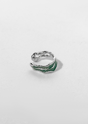 Сережки емаль Срібло 925° (родій) 957999