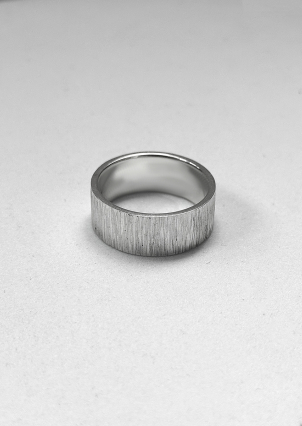 Каблучка без вставок Срібло 925° S0002/5