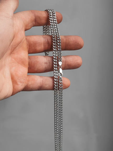 Ланцюг Срібло 925° (родій) SC37P24