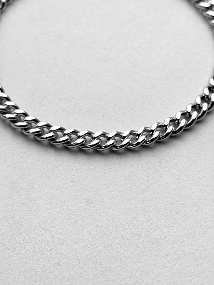 Bransoletka bez wkładek Srebro próby 925° (rod) GZB248P5