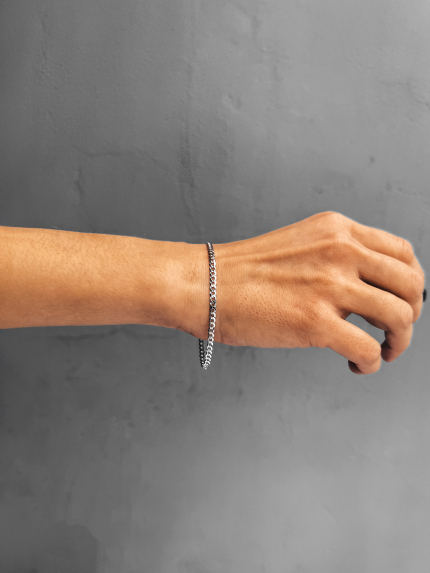 Bracelet without inserts Silver 925° (rhodium) GZB249P3