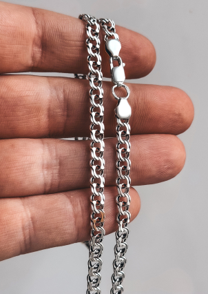 Ланцюг Срібло 925° (оксидоване) 10572