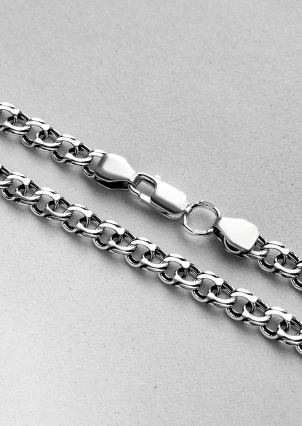 Ланцюг Срібло 925° (оксидоване) 10572