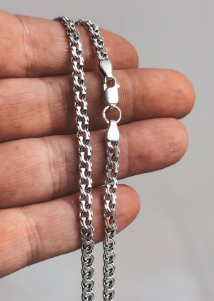 Ланцюг Срібло 925° (оксидоване) 10573