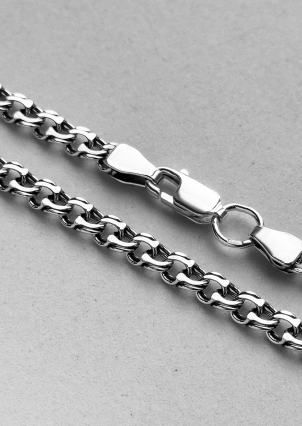 Ланцюг Срібло 925° (оксидоване) 10573