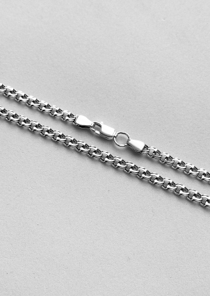 Ланцюг Срібло 925° (оксидоване) 10573