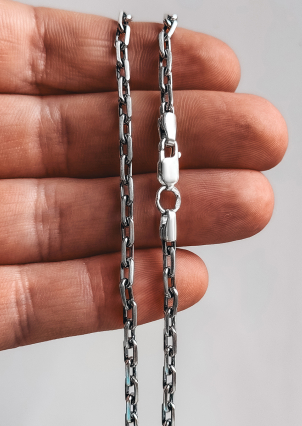 Ланцюг Срібло 925° (оксидоване) 10462