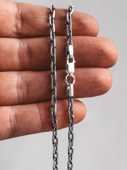 Ланцюг Срібло 925° (оксидоване) 10462