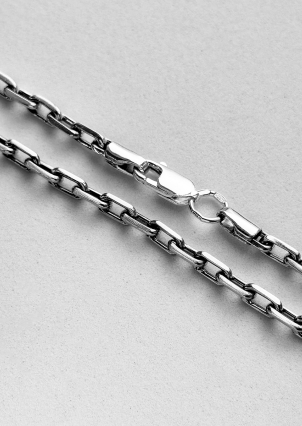 Ланцюг Срібло 925° (оксидоване) 10462