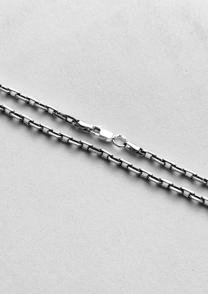 Ланцюг Срібло 925° (оксидоване) 10462