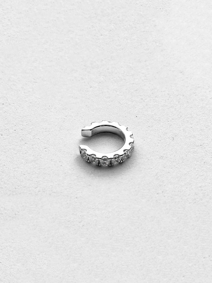 Сережки фіаніт Срібло 925° (родій) GSE683P