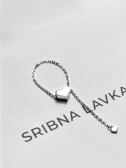 Каблучка без вставок Срібло 925° (родій) GSR625P