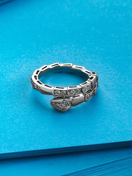 Каблучка фіаніт Срібло 925° (родій) GSR615P