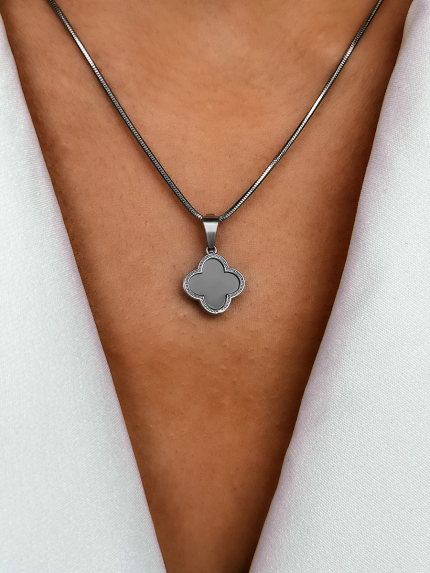 Zawieszka onyksowa Srebro 925° (rod) 978082