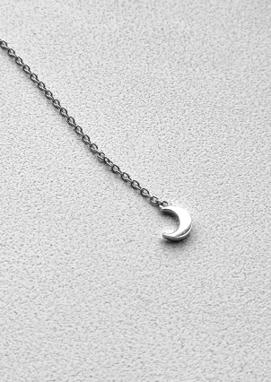 Кольє без вставок Срібло 925° (родій) 978189