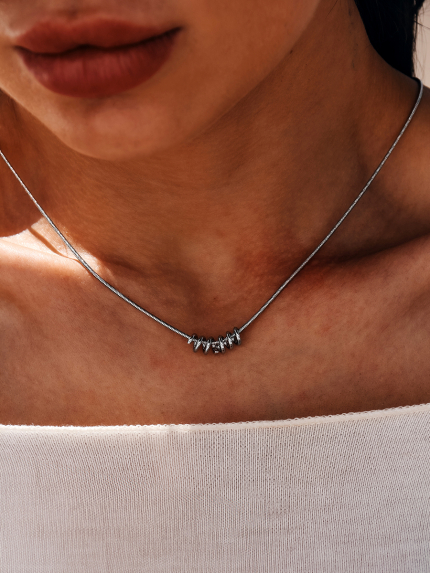 Kolczyki bez wkładek Srebro 925° (rod) 110035