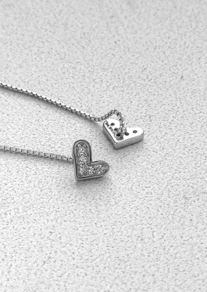 Сережки без вставок Срібло 925° (родій) 110074