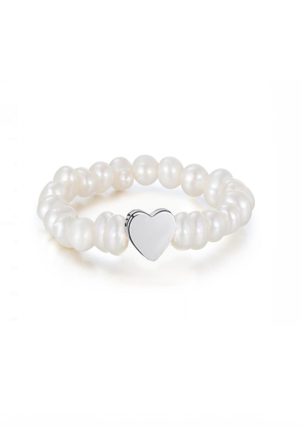 Каблучка перлина Срібло 925° (родій) GSR756PM