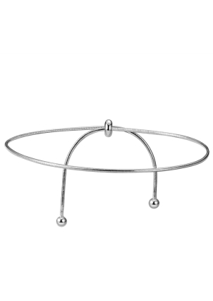 Браслет без вставок Срібло 925° (родій) 978242