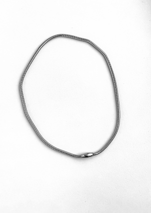 Кольє без вставок Срібло 925° (родій) GZN1110P