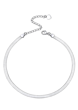 Браслет без вставок Срібло 925° (родій) 978243