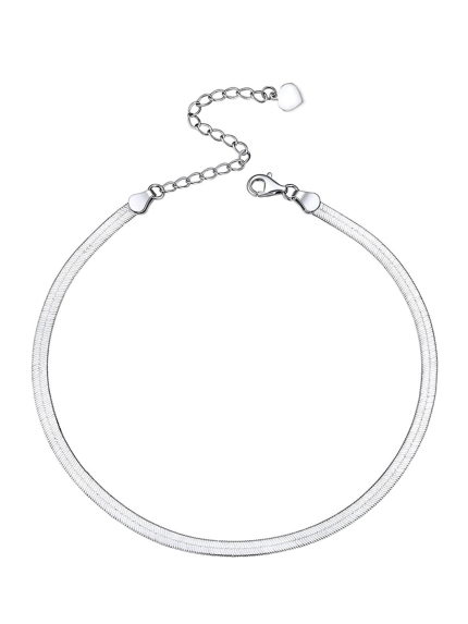 Браслет без вставок Срібло 925° (родій) 978243