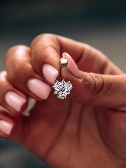 Пірсинг Срібло 925° (родій) 007006