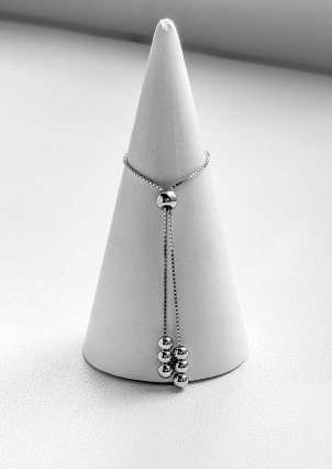 Каблучка без вставок Срібло 925° (родій) 121124