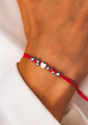 Браслет без вставок Срібло 925° (родій) 000776