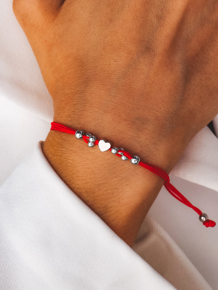 Браслет без вставок Срібло 925° (родій) 000776