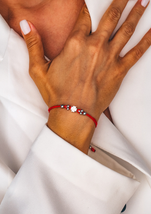 Браслет без вставок Срібло 925° (родій) 000778