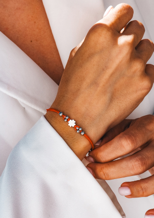 Браслет без вставок Срібло 925° (родій) 000778