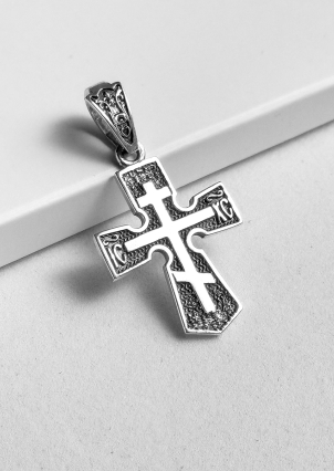 Підвіс без вставок Срібло 925° (оксидоване) 100182