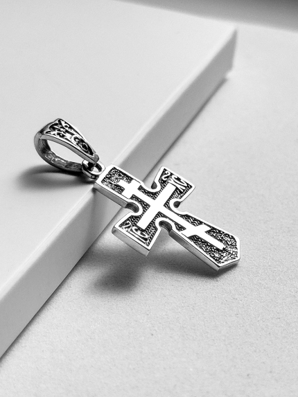 Підвіс без вставок Срібло 925° (оксидоване) 100182