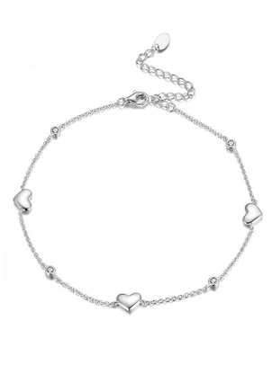 Браслет фіаніт Срібло 925° (родій) 978356