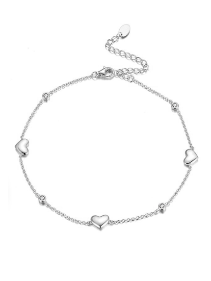 Браслет фіаніт Срібло 925° (родій) 978356