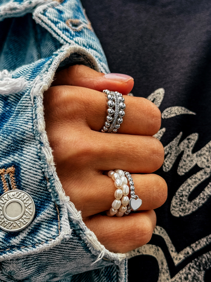 Каблучка фіаніт Срібло 925° (родій) 000491