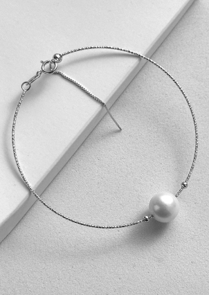 Браслет перлина Срібло 925° (родій) 978494