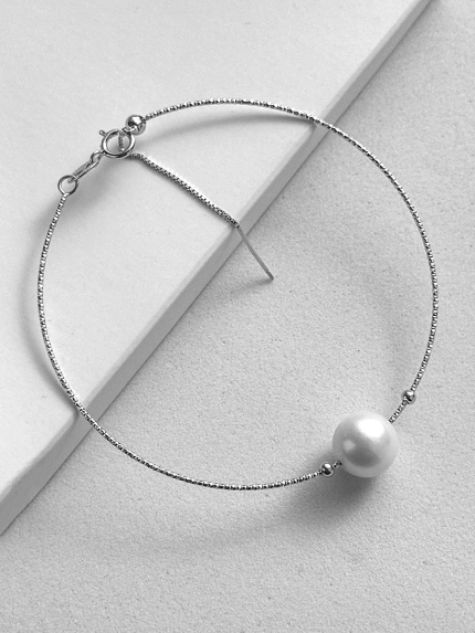 Pearl bracelet Silver 925° (rhodium) 978494