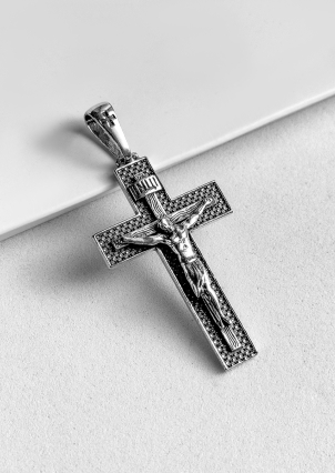 Підвіс без вставок Срібло 925° (оксидоване) 89099