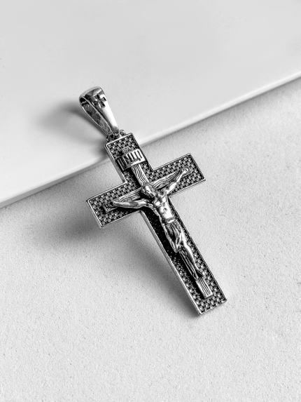 Підвіс без вставок Срібло 925° (оксидоване) 89099