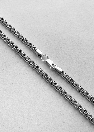 Ланцюг Срібло 925° (оксидоване) 101042