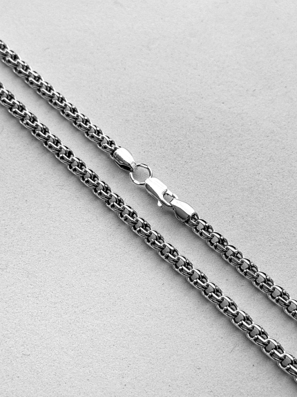 Ланцюг Срібло 925° (оксидоване) 101042