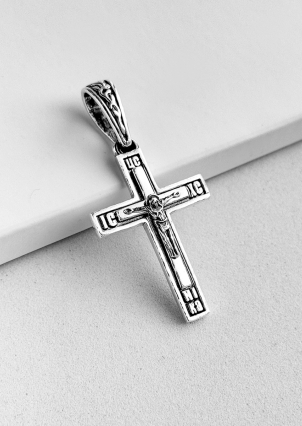 Підвіс без вставок Срібло 925° (оксидоване) 103475