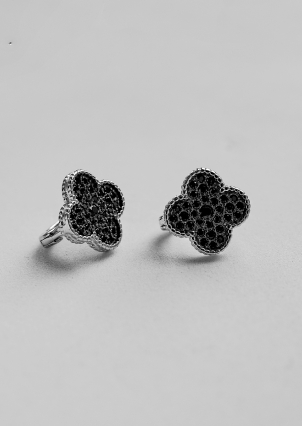 Сережки фіаніт Срібло 925° (родій) ск2фо2001