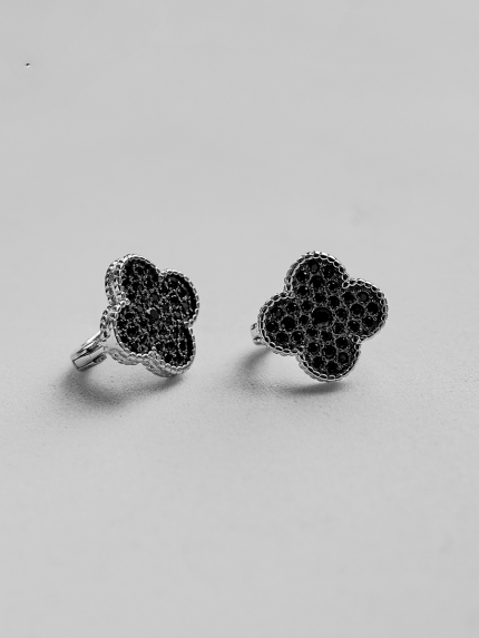 Сережки фіаніт Срібло 925° (родій) ск2фо2001